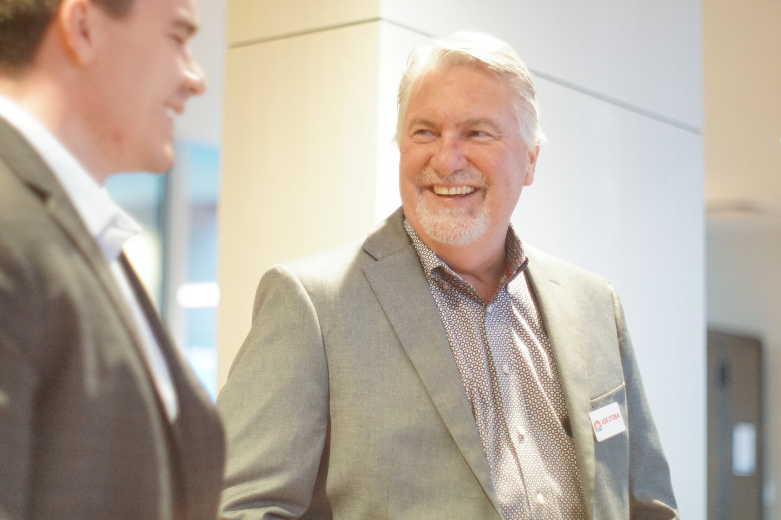 U.S. Senate Candidate Joe O'Dea Smiling
